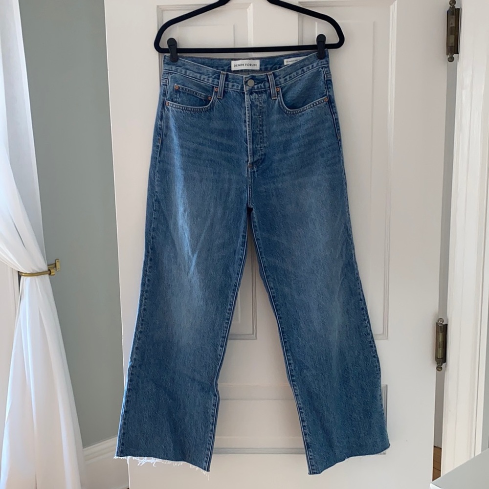 Denim Forum Farrah High Rise Wide Leg